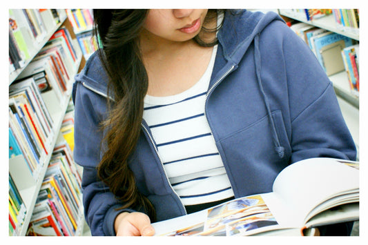 French Terry Long Sleeve Hoodie Zip-up Jacket