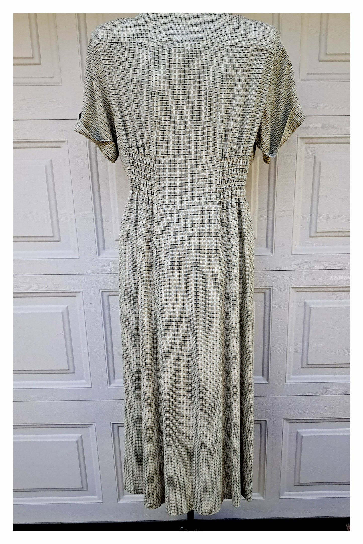 Jessica Howard Casual Short-Sleeve Maxi Dress, Size 10