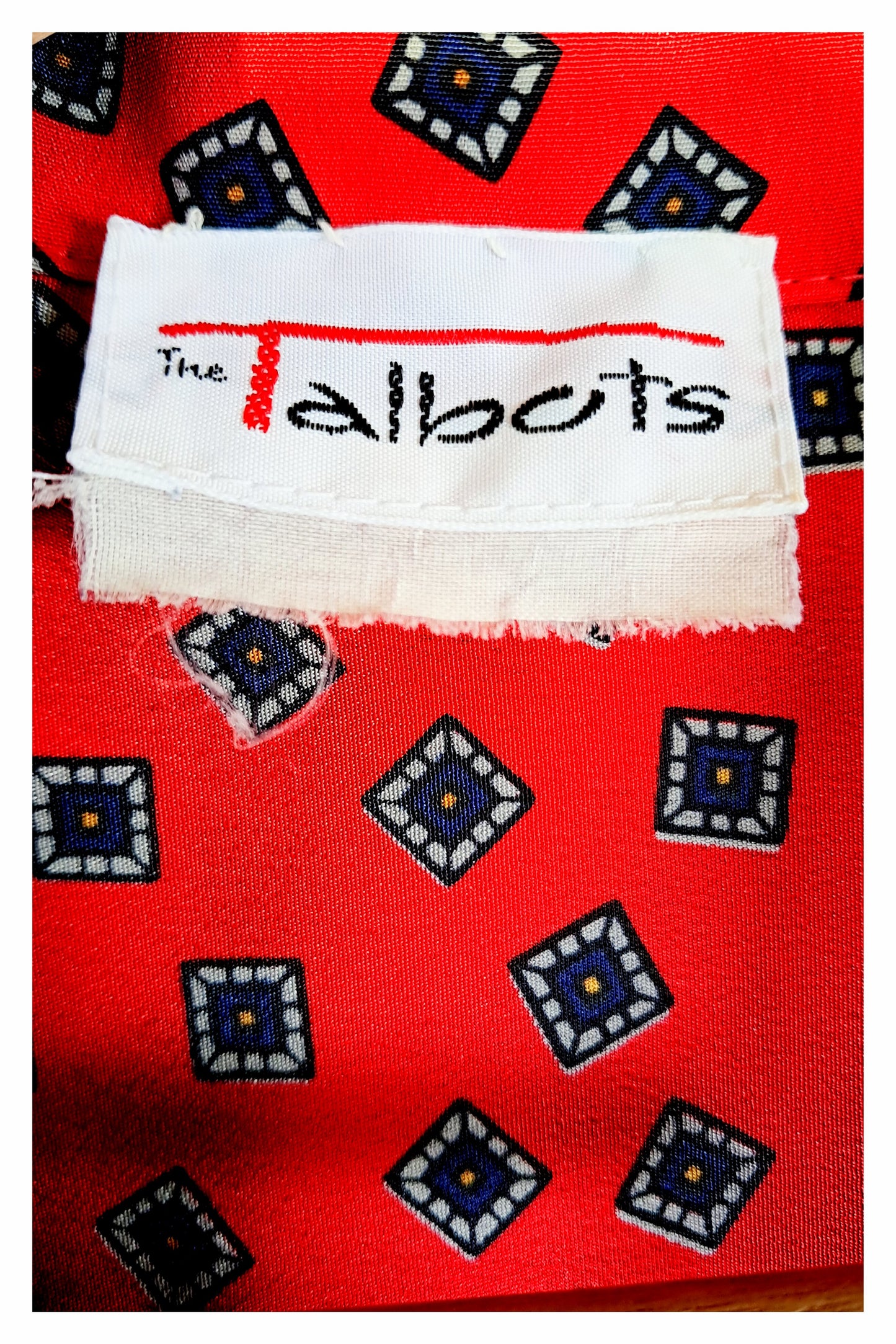 Talbots Short Sleeve Red Maxi Dress, Size 10