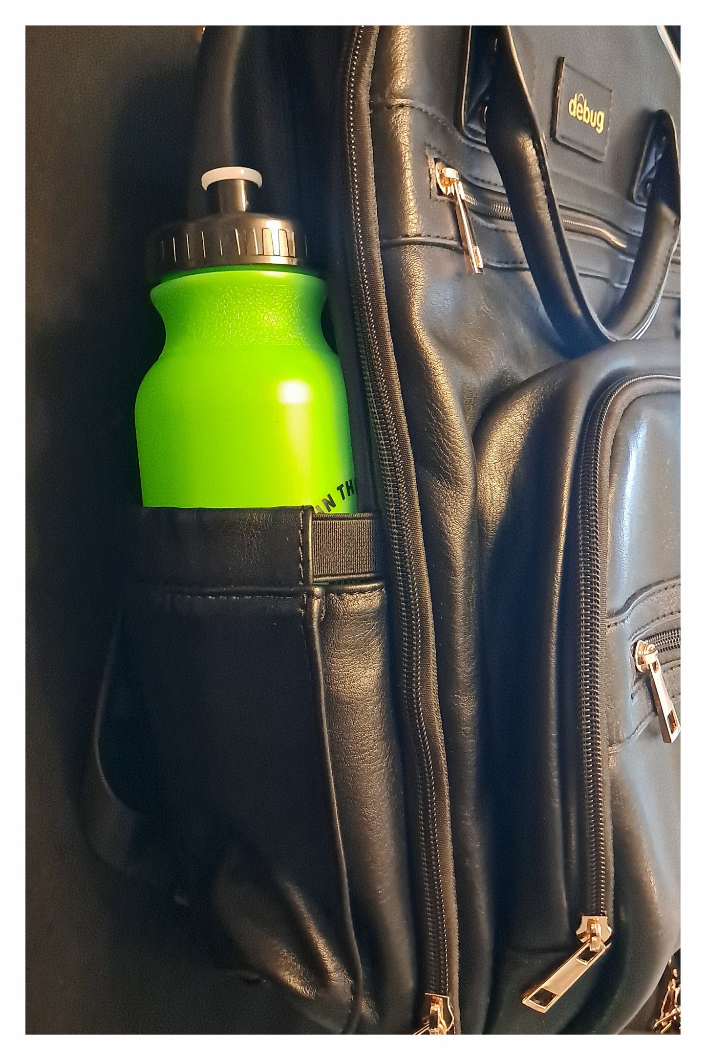 Diaper Bag with Cargo Compartments and Fold-out Changing Pad